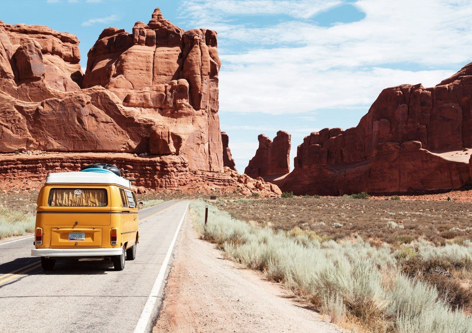Open outback road