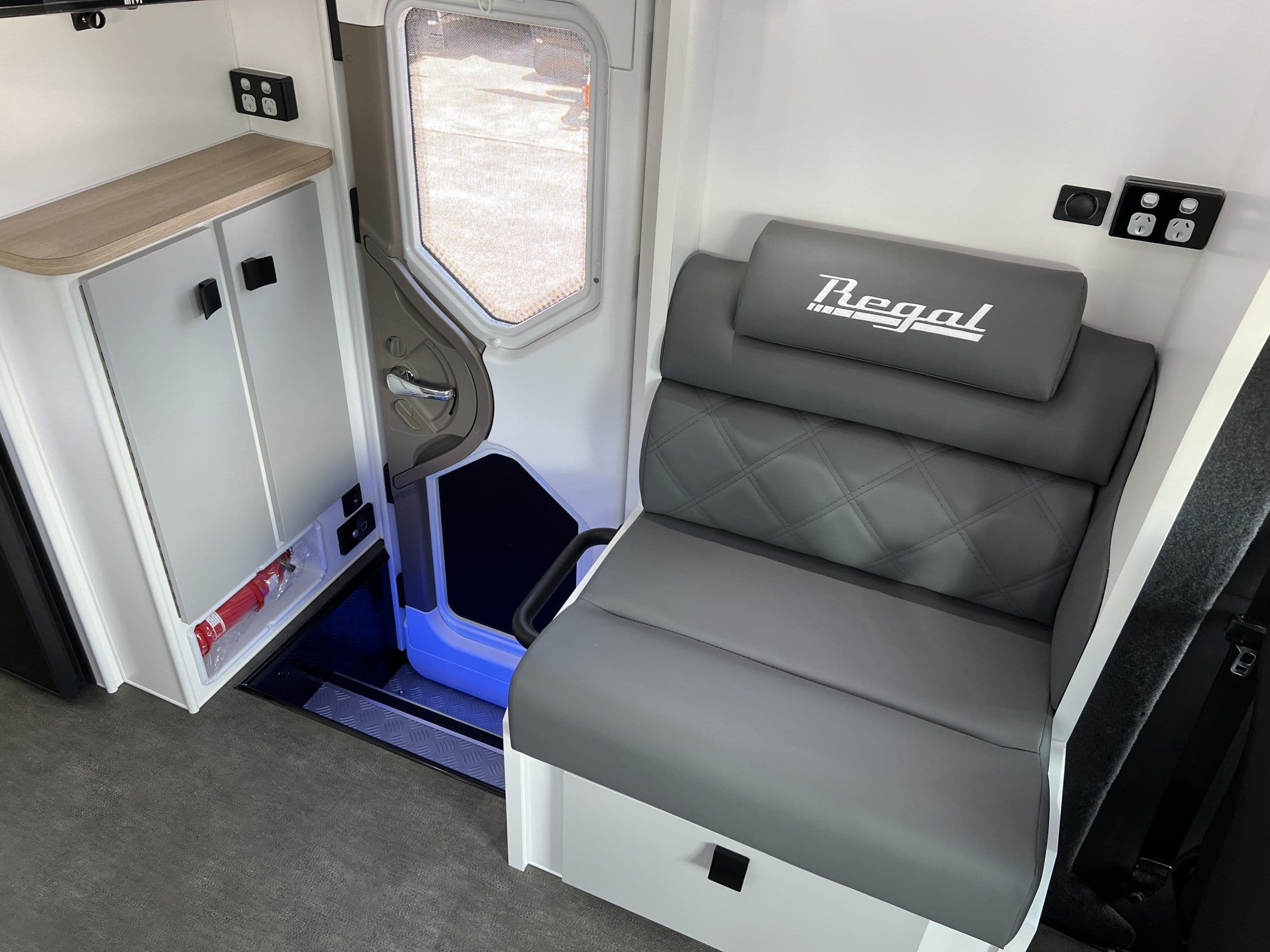 Regal motorhome interior detail
