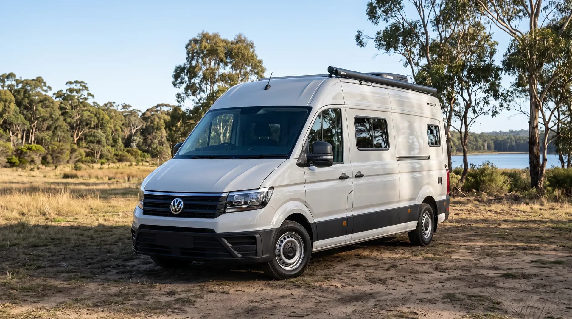 Strada campervan on an adventure road